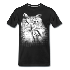 Eule, Uhu Männer Premium T-Shirt