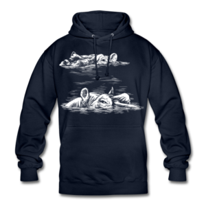 Flusspferde Unisex Hoodie