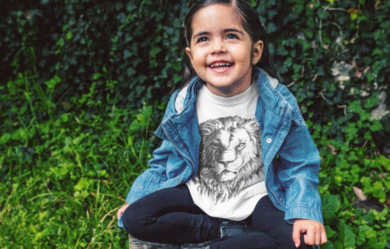 Löwe Kinder Premium T-Shirt