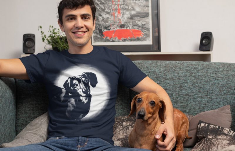 Dackel Männer Bio T-Shirt